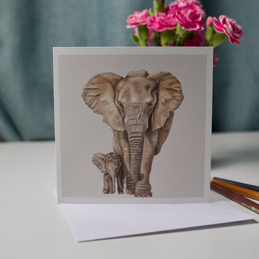 Elephant Greeting Card
